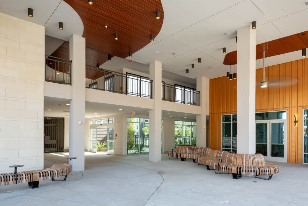 paseo resident services office entrance